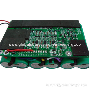 Lithium-ion Rechargeable Battery Pack with NCR18650 Cells, 6s, 18650, 22.2V, 3.1Ah